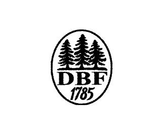 DBF Logo 1798 mit drei Tannen