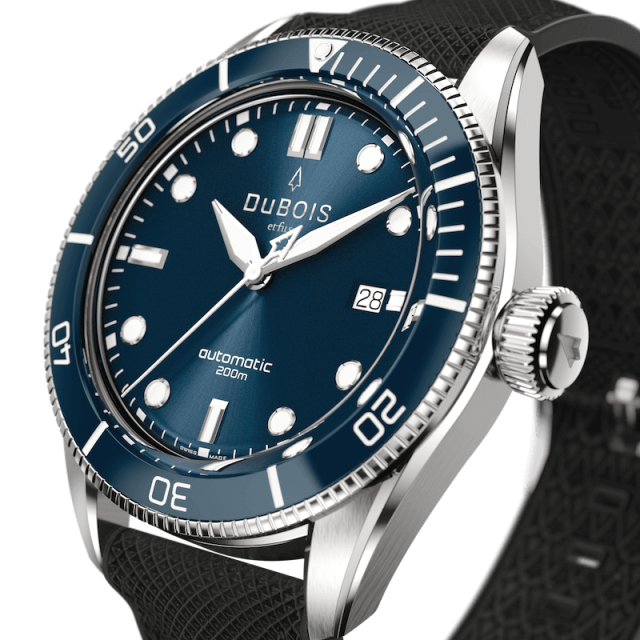 Die DBF007-05 ist eine limitierte Swiss Made Taucheruhr der Schweizer Uhrenmarke DuBois et fils