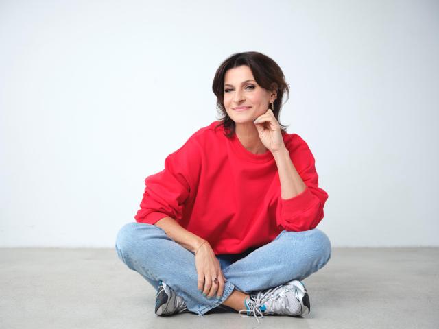 Marlene Lufen sitzend Marlene Lufen sitzend