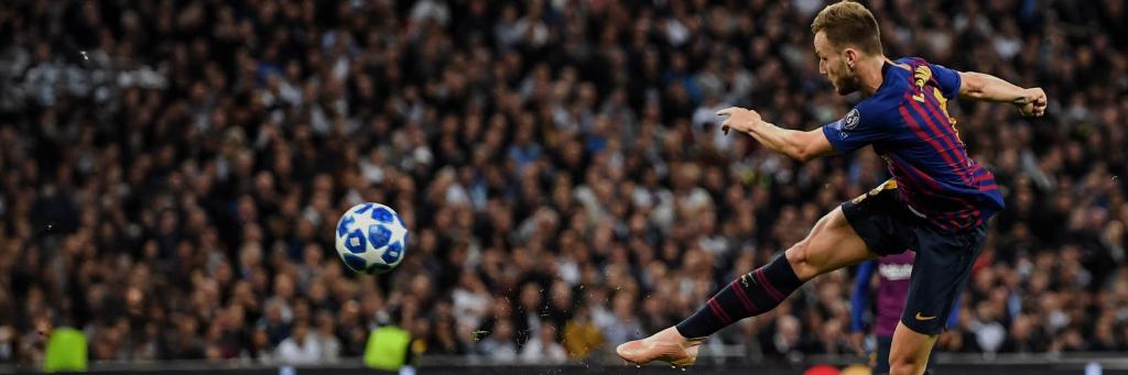 Ivan Rakitic Fussballfeld Ivan Rakitic Fussballfeld