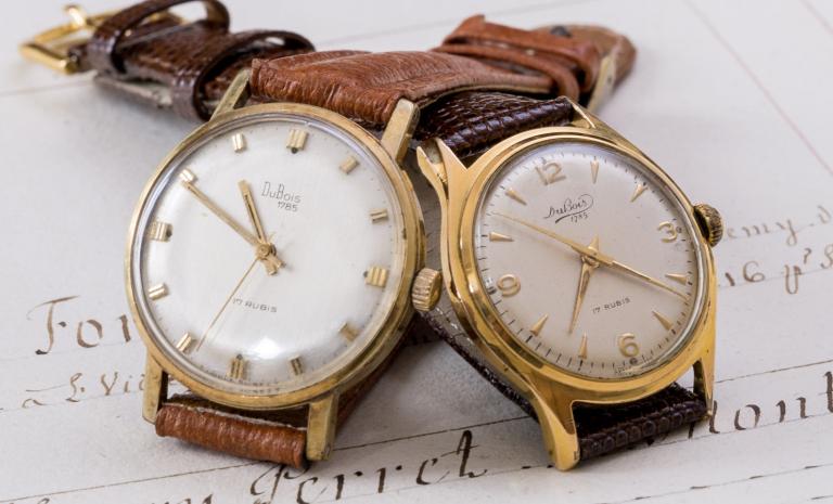 Historischen Uhren der Firma im DuBois et fils-Museum
