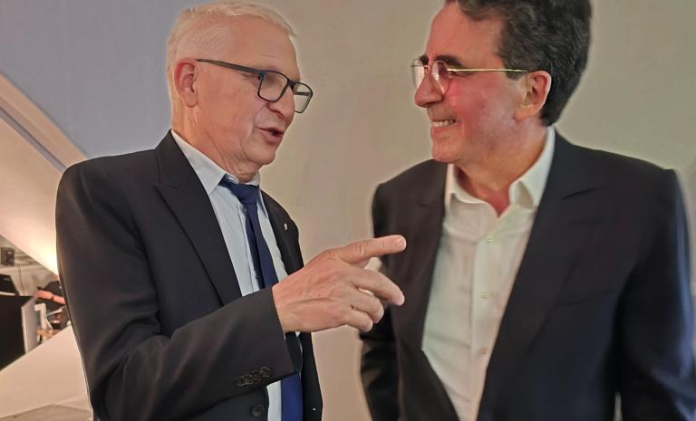 Salvatore Calatrava und Thomas Steinemann im Gespräch