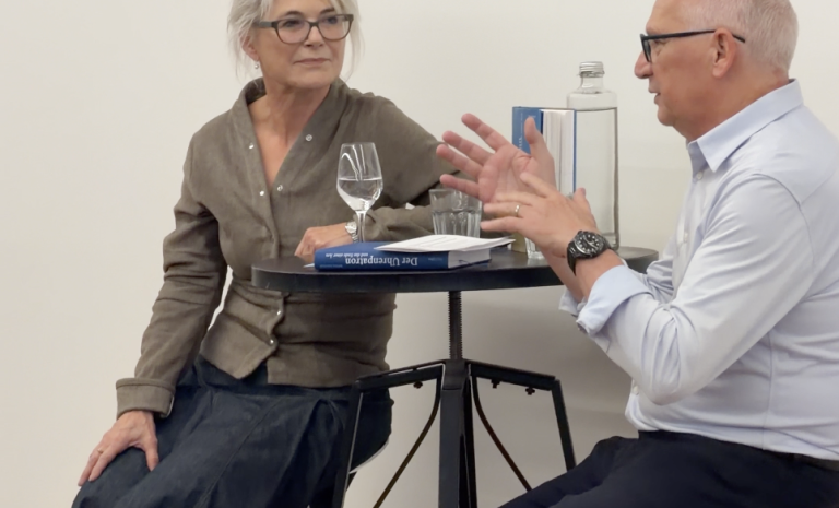 Bettina Hahnloser mit Thomas Steinemann bei DuBois et fils