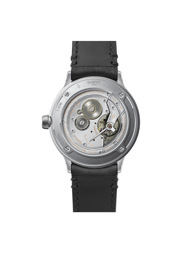 Die DBF004-03 DuBois et fils Uhr mit weissem Zifferblatt und Record Handaufzug Uhrwerk. Eine Swiss Made Limited Edition Uhr aus der Schweiz.