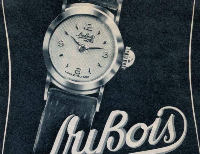 Werbeanzeige von DuBois et fils 1953