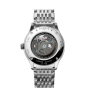 Die DBF003-03 DuBois et fils Uhr mit schwarzem Zifferblatt, Metallband und Revue Thommen Werk. Eine Swiss Made Limited Edition Uhr aus der Schweiz.