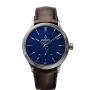 Die DBF004-02 DuBois et fils Uhr mit blauem Zifferblatt und Record Handaufzug Uhrwerk. Eine Swiss Made Limited Edition Uhr aus der Schweiz.
