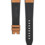 Lederband Cognac Rückseite