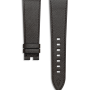 Lederband Saffiano schwarz Vorderseite